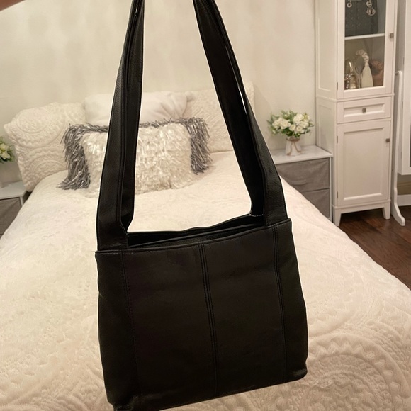 Genuine Leather Shoulder Bag - Picture 1 of 11